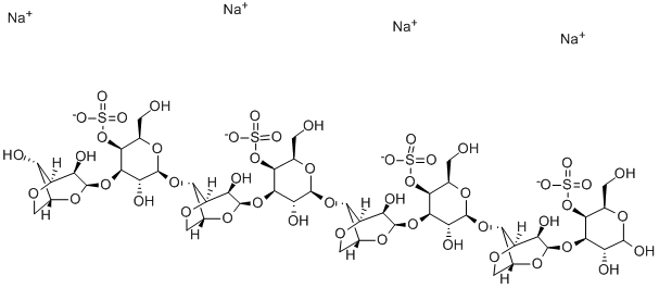 Neocarraoctaose-41,3,5,7-tetra-O-sulfate sodium salt