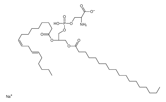sodium,(2S)-2-azaniumyl-3-[[(2R)-2-[(9Z,12Z)-octadeca-9,12-dienoyl]oxy-3-octadecanoyloxypropoxy]-oxidophosphoryl]oxypropanoate