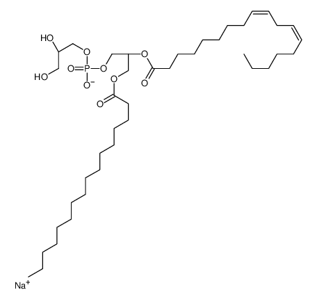 sodium,2,3-dihydroxypropyl [(2R)-3-hexadecanoyloxy-2-[(9Z,12Z)-octadeca-9,12-dienoyl]oxypropyl] phosphate