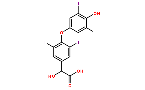 Α-羟基四碘甲状腺乙酸