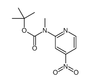 tert-butyl N-methyl-N-(4-nitropyridin-2-yl)carbamate