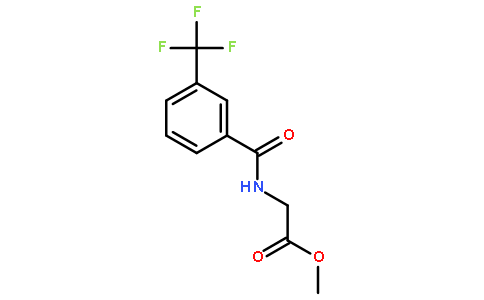 2-(3-(三氟甲基)苯酰胺)乙酸甲酯