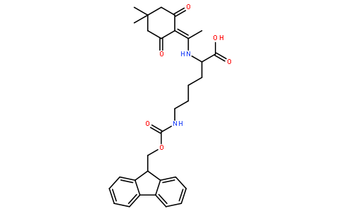 N-1-(4,4-二甲基-2,6-二氧代环己亚基)乙基-N’-芴甲氧羰基-L-赖氨酸