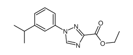 ethyl 1-(3-propan-2-ylphenyl)-1,2,4-triazole-3-carboxylate