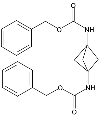 Dibenzyl bicyclo[1.1.1]pentane-1,3-diyldicarbamate