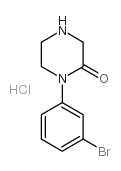 1-(3-溴苯基)-哌嗪-2-酮盐酸盐