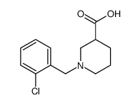 1-[(2-氯苯基)甲基]-3-哌啶甲酸