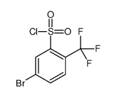 5-bromo-2-(trifluoromethyl)benzenesulfonyl chloride