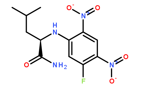 NAlpha-(2,4-二硝基-5-氟苯基)-D-亮氨酰铵