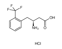 (S)-3-氨基-4-(2-三氟甲基苯基)丁酸盐酸盐
