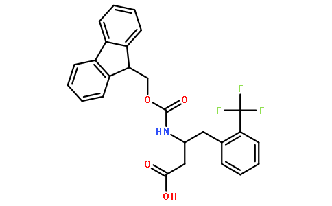 FMOC-(S)-3-氨基-4-(2-三氟甲苯基)丁酸