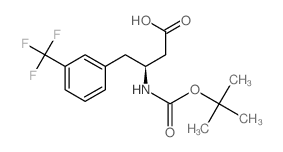 BOC-(S)-3-氨基-4-(3-三氟甲苯基)丁酸