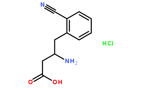 (S)-3-氨基-4-(2-氰基苯基)丁酸盐酸盐