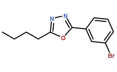 2-(3-溴苯基)-5-丁基-1,3,4-噁二唑