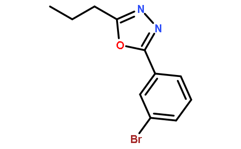 2-(3-溴苯基)-5-丙基-1,3,4-噁二唑