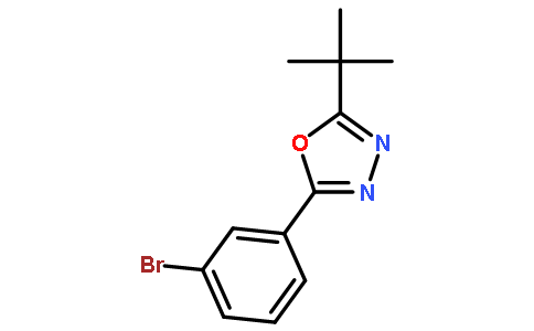 2-(3-溴苯基)-5-(叔丁基)-1,3,4-噁二唑