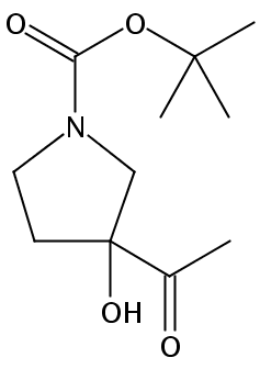 3-乙酰基-3-羟基吡咯烷-1-羧酸叔丁酯