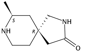 反式-7-甲基-2,8-二氮杂螺[4.5]癸烷-3-酮