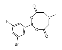 3-溴-5-氟苯硼酸甲基亚氨基二乙酸酯