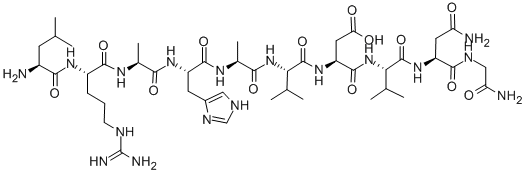 LEU-ARG-ALA-HIS-ALA-VAL-ASP-VAL-ASN-GLY-NH2