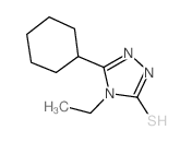 5-环己基-4-乙基-4H-1,2,4-噻唑-3-硫醇