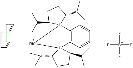 1,2-双[(2R,5R)-2,5-二异丙基膦烷基]苯(1,5-环辛二烯)四氟硼酸铑(I)