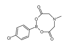 2-(4-Chlorophenyl)-6-methyl-1,3,6,2-dioxazaborocane-4,8-dione