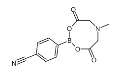 4-(6-Methyl-4,8-dioxo-1,3,6,2-dioxazaborocan-2-yl)benzonitrile