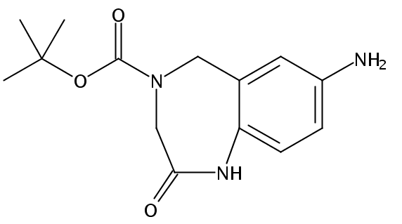 7-氨基-2-氧代-4-Boc-2,3,4,5-四氢-1H-苯并[e][1,4]二氮杂草
