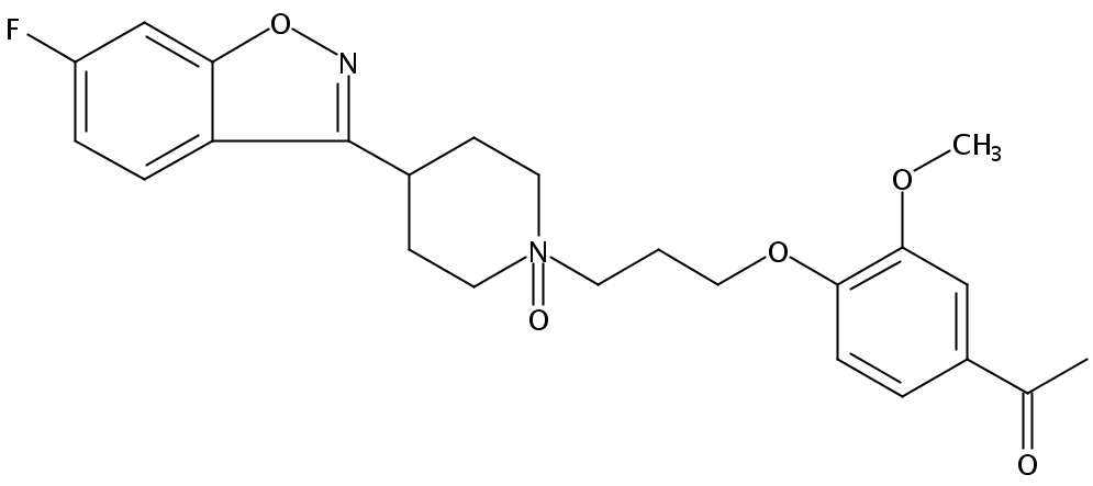 Iloperidone N-Oxide (cis/trans Mixture)
