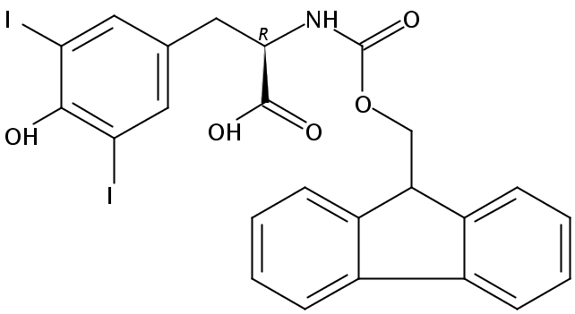 Fmoc-3,5-二碘-D-酪氨酸