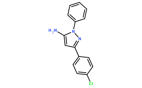5-(4-氯-苯基)-2-苯基-2H-吡唑-3-基胺