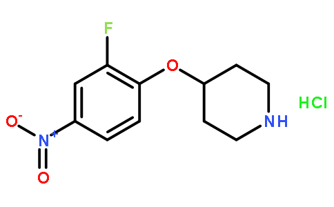 4-(2-氟-4-硝基苯氧基)哌啶盐酸盐