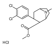 methyl (1S,3S,4S,5R)-3-(3,4-dichlorophenyl)-8-methyl-8-azabicyclo[3.2.1]octane-4-carboxylate,hydrochloride