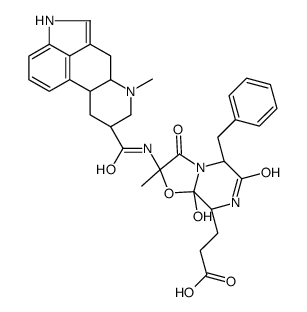 3-[(2R,5S,8S,8aS)-2-[[(6aR,9R)-7-methyl-6,6a,8,9,10,10a-hexahydro-4H-indolo[4,3-fg]quinoline-9-carbonyl]amino]-5-benzyl-8a-hydroxy-2-methyl-3,6-dioxo-7,8-dihydro-5H-[1,3]oxazolo[3,2-a]pyrazin-8-yl]propanoic acid