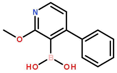 2-甲氧基-4-苯基吡啶-3-硼酸