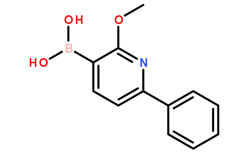 2-甲氧基-6-苯基吡啶-3-硼酸