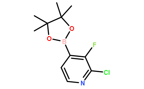 2-氯-3-氟-4-(4,4,5,5-四甲基-1,3,2-二噁硼烷-2-基)吡啶