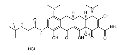 [4S-(4a,4aa,5aa,12aa)]-4,7-bis(dimethylamino)-9-[2-(1,1-dimethylethylamino)acetylamino]-1,4,4a,5,5a,6,11,12a-octahydro-3,10,12,12a-tetrahydroxy-1,11-dioxo-2-naphthacenecarboxamide hydrochloride