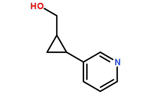 Cyclopropanemethanol, 2-(3-pyridinyl)-, (1R,2S)-rel- (9CI)
