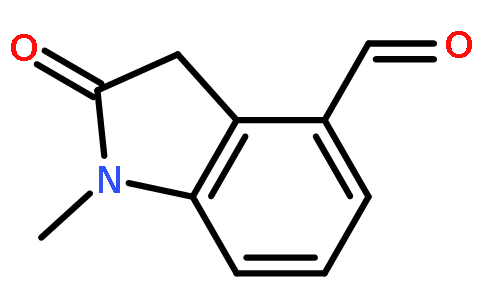 1-methyl-2-oxo-3H-indole-4-carbaldehyde