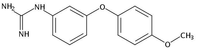 1-(3-(4-Methoxyphenoxy)phenyl)guanidine