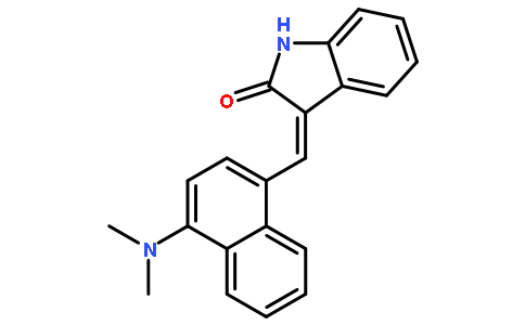 3-(4-二甲基氨基石脑油-1-亚甲基)-1,3-二氢吲哚-2-酮