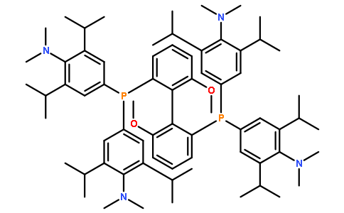 (R)-(-)-2,2’-双[二(3,5-二异丙基-4-二甲胺苯基)磷]-6,6’-二甲氧基-1,1’-联苯