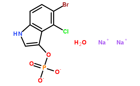5-溴-4-氯-3-吲哚基磷酸钠盐水合物