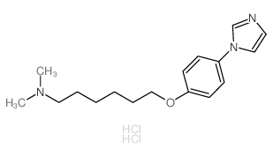 6-(4-imidazol-1-ylphenoxy)-N,N-dimethylhexan-1-amine,dihydrochloride