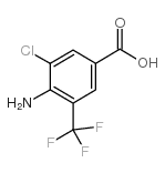 4-氨基-3-氯-5-三氟甲基苯甲酸