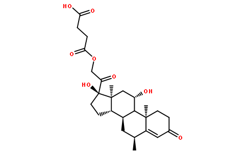 6Α-甲基氢化- 二羟基-3,11,20-三酮-21-丁二酸单酯