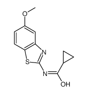 N-(5-Methoxy-1,3-benzothiazol-2-yl)cyclopropanecarboxamide