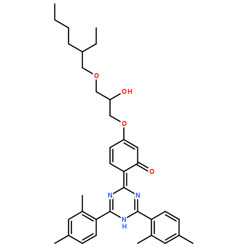 2-[2-羟基-4-[3-(2-乙基己氧基)-2-羟基丙氧基]苯基]-4,6-双(2,4-二甲基苯基)-1,3,5-三嗪
